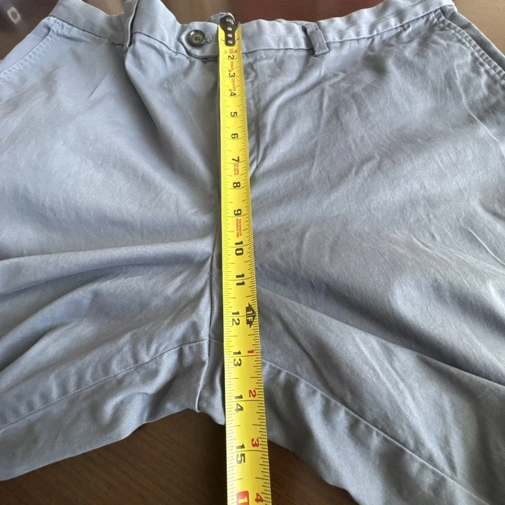 Banana Republic Aiden Chino Shorts Stormy Blue Mens 38 9.5